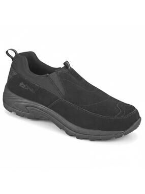 Denali Aleutian Men's Slip-On Comfort Outdoor Shoes Black - Size 14 -Suede